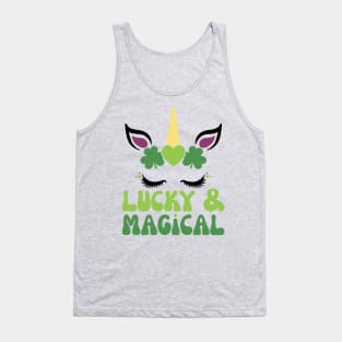 Lucky & Magical St. Patrick's Day Unicorn Tank Top